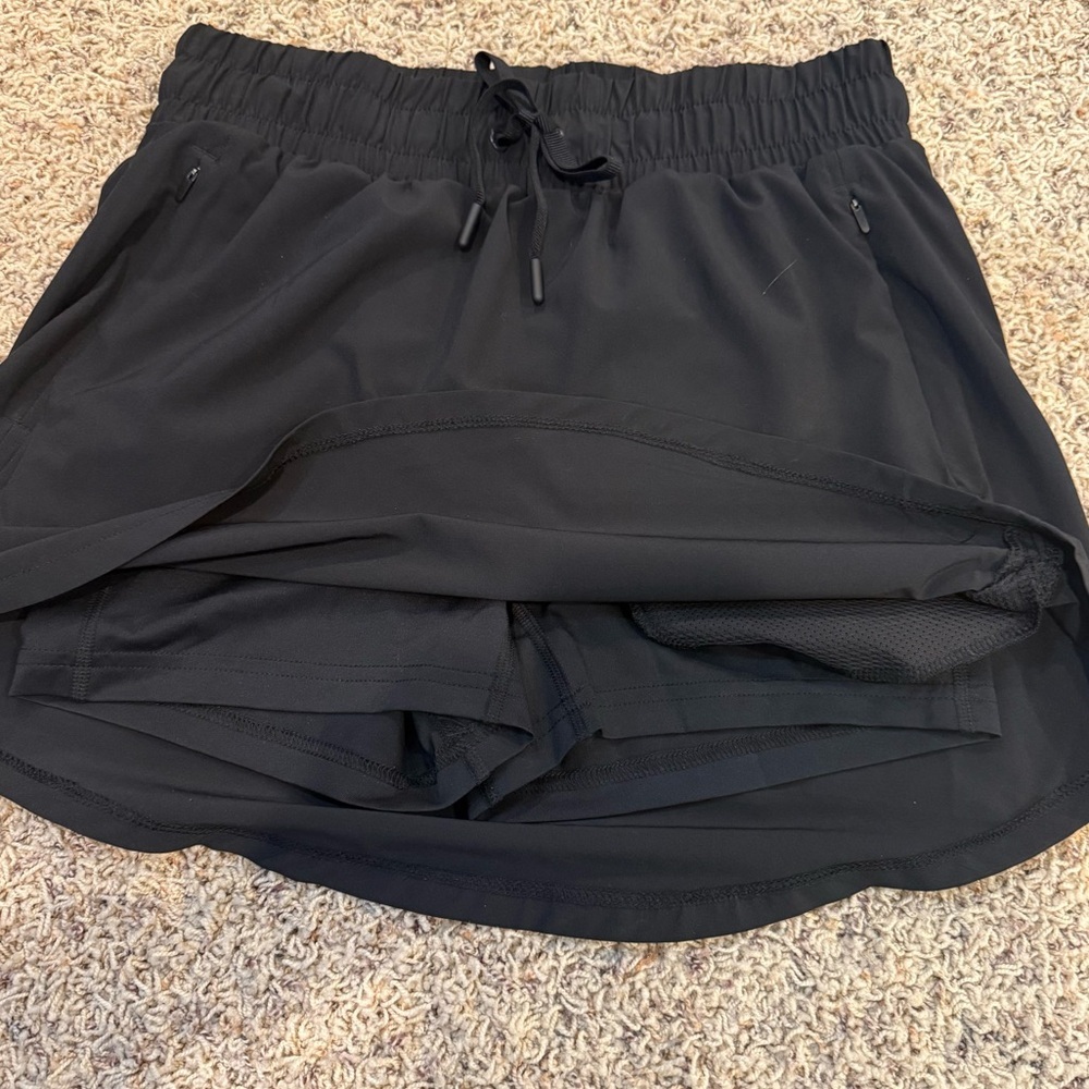 All in Motion Black High Rise Golf Tennis Skort Size Small - Picture 6 of 12